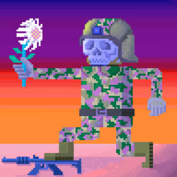 Flowers and soldiers ＃010