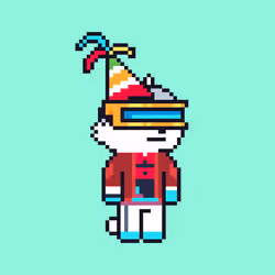 Sick Party Cat