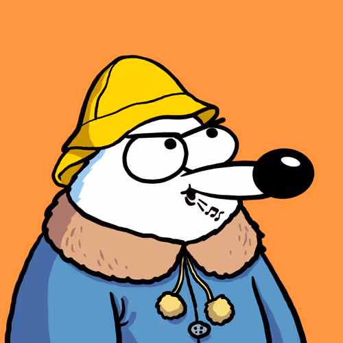 Fluffy Polar Bear #8075