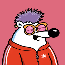 Fluffy Polar Bear #2758