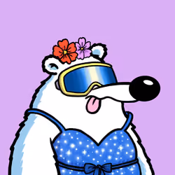 Fluffy Polar Bear #4269