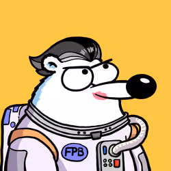 Fluffy Polar Bear #3776