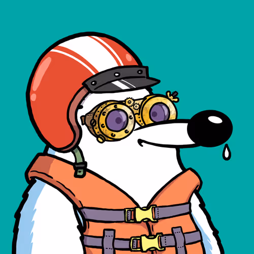 Fluffy Polar Bear #3778