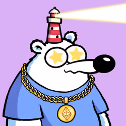 Fluffy Polar Bear #7590