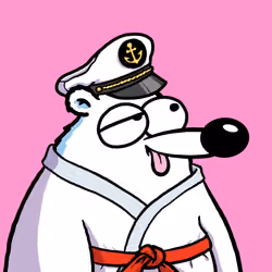 Fluffy Polar Bear #808