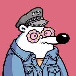 Fluffy Polar Bear #6775