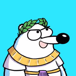 Fluffy Polar Bear #6044