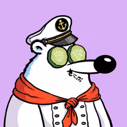 Fluffy Polar Bear #8514