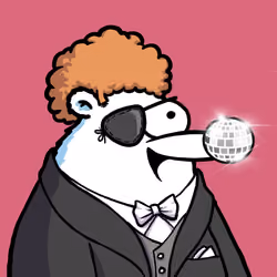 Fluffy Polar Bear #3609