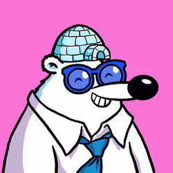 Fluffy Polar Bear #5004