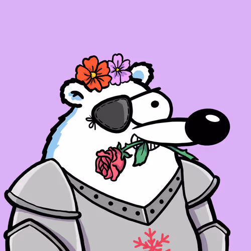 Fluffy Polar Bear #491