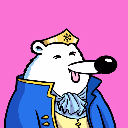 Fluffy Polar Bear #348