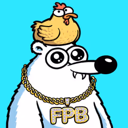 Fluffy Polar Bear #8985