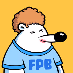 Fluffy Polar Bear #6529