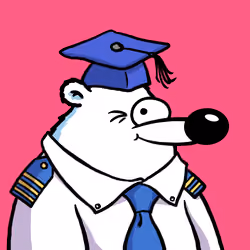 Fluffy Polar Bear #5721