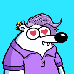 Fluffy Polar Bear #7342