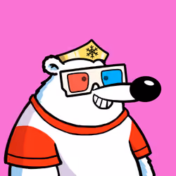 Fluffy Polar Bear #9129