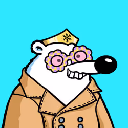 Fluffy Polar Bear #6665