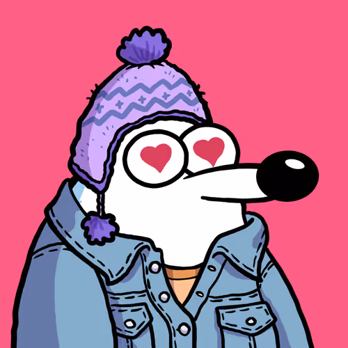 Fluffy Polar Bear #3635