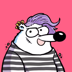Fluffy Polar Bear #6134