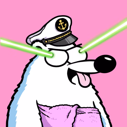 Fluffy Polar Bear #7767
