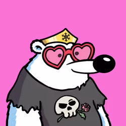 Fluffy Polar Bear #1201