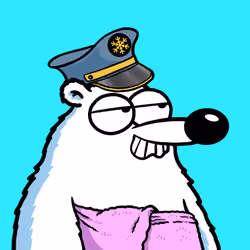 Fluffy Polar Bear #5625