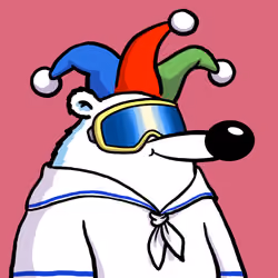 Fluffy Polar Bear #713