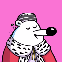 Fluffy Polar Bear #109