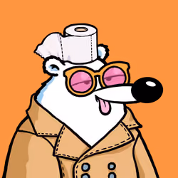 Fluffy Polar Bear #6294