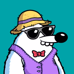 Fluffy Polar Bear #8785