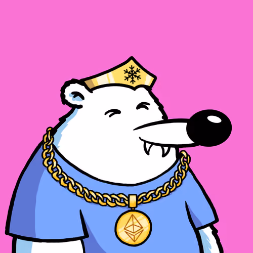 Fluffy Polar Bear #164