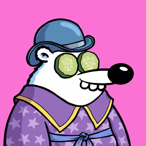 Fluffy Polar Bear #3452