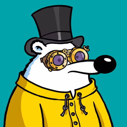 Fluffy Polar Bear #189