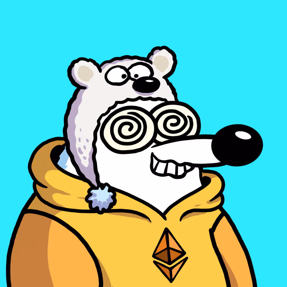 Fluffy Polar Bear #8826