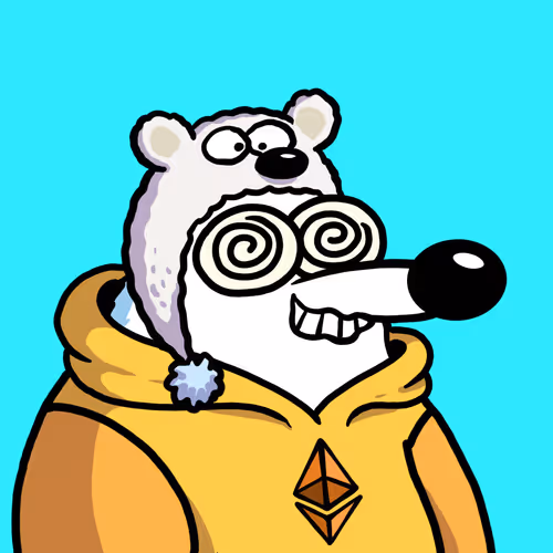Fluffy Polar Bear #8826