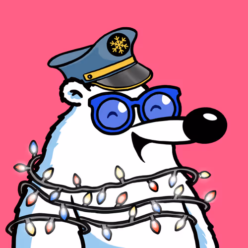Fluffy Polar Bear #9164