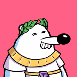 Fluffy Polar Bear #4471