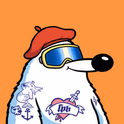 Fluffy Polar Bear #1836