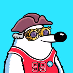 Fluffy Polar Bear #1566