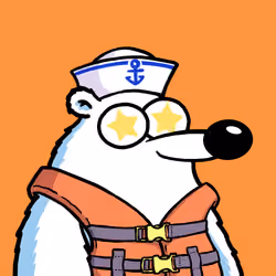 Fluffy Polar Bear #3814