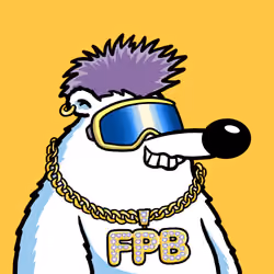 Fluffy Polar Bear #869
