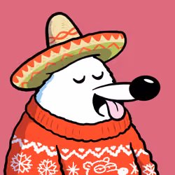 Fluffy Polar Bear #942