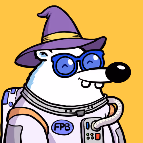 Fluffy Polar Bear #2348