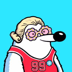 Fluffy Polar Bear #7465