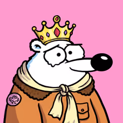 Fluffy Polar Bear #5869