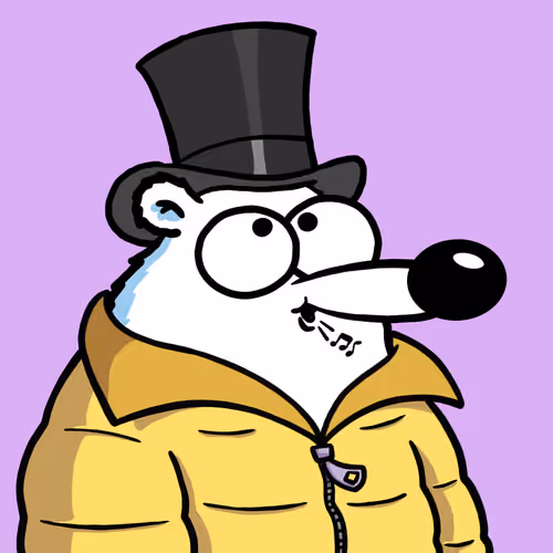 Fluffy Polar Bear #8783