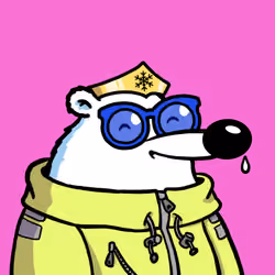 Fluffy Polar Bear #2791