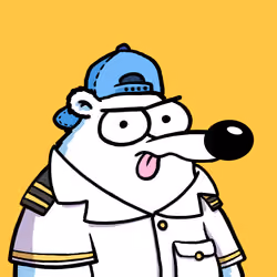 Fluffy Polar Bear #5405