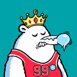 Fluffy Polar Bear #2373